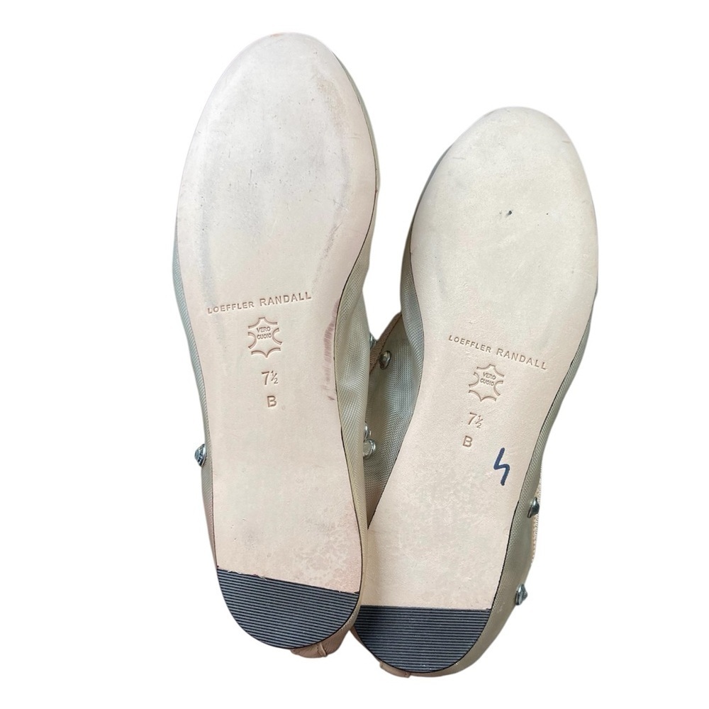 Loeffler Randall Leoni Crystal Ballet Flats Size 7.5​​​​ - Picture 6 of 8